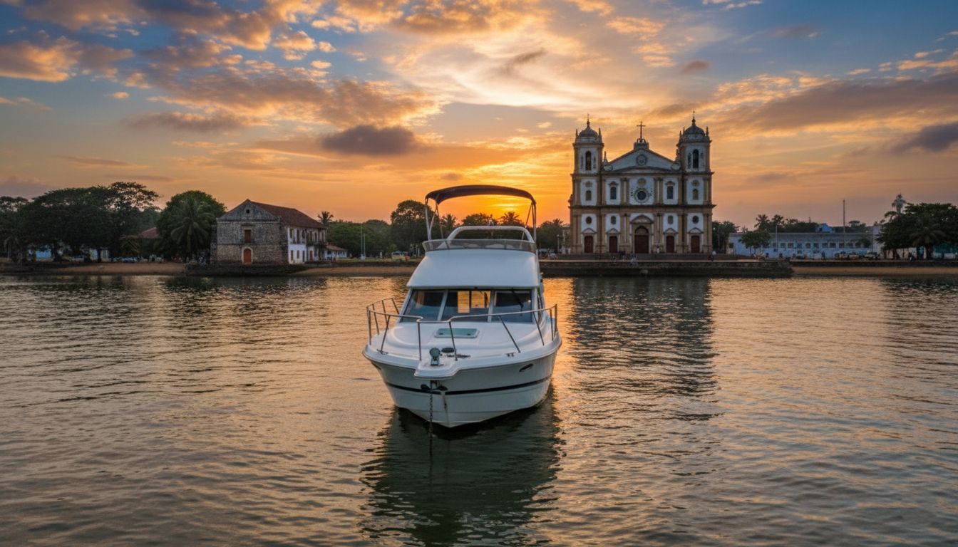 North Goa luxury yacht cruise